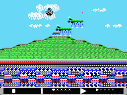 Barunba (MSX) screenshot: Blow up all insects.