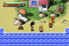 Screenshot of Dragonball: Evolution (PSP, 2009) - MobyGames