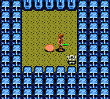 Dragon Crystal (Game Gear) screenshot: Random location with strange heads