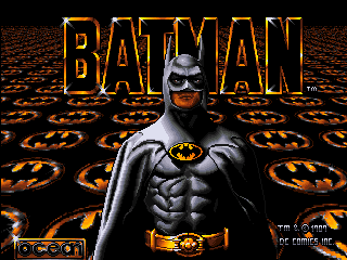 Batman (Amiga) screenshot: Loading screen