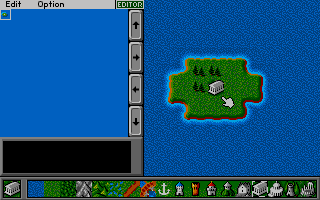 Alterra (Atari ST) screenshot: The map editor