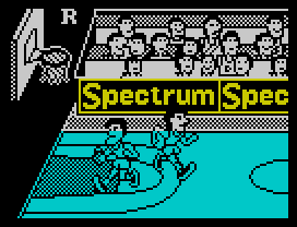 Fernando Martín Basket Master (ZX Spectrum) screenshot: Let's see the replay