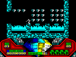 Captain Dynamo (ZX Spectrum) screenshot: Secret room