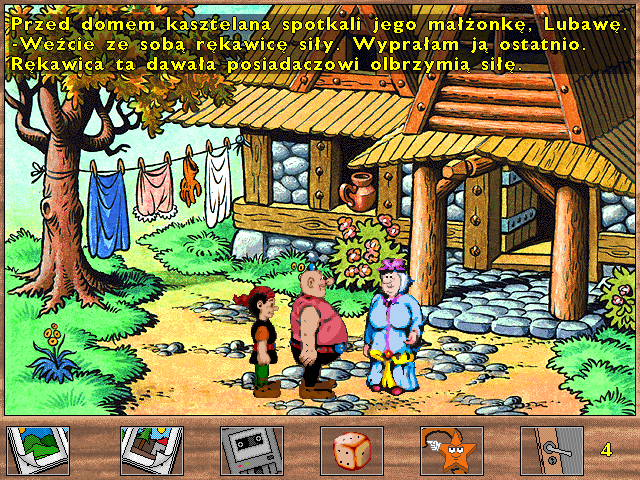 Kajko i Kokosz: W Krainie Borostworów (Windows) screenshot: Lubawa