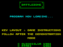 Battlezone (ZX Spectrum) screenshot: Loading screen