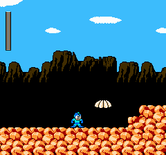 Mega Man 3 (NES) screenshot: Hard Man's stage