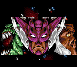 Mega Turrican (Genesis) screenshot: Intro - The Dark Forces