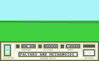 Mercenary: Compendium Edition (Atari ST) screenshot: Incoming! From the intro