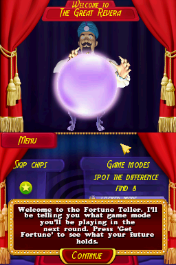 The Hidden Object Show: Season 2 (Nintendo DS) screenshot: Fortune Teller