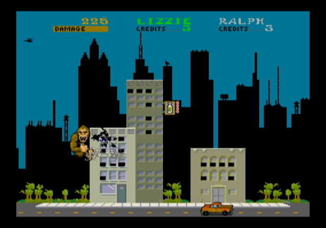 Midway Arcade Treasures (GameCube) screenshot: Rampage