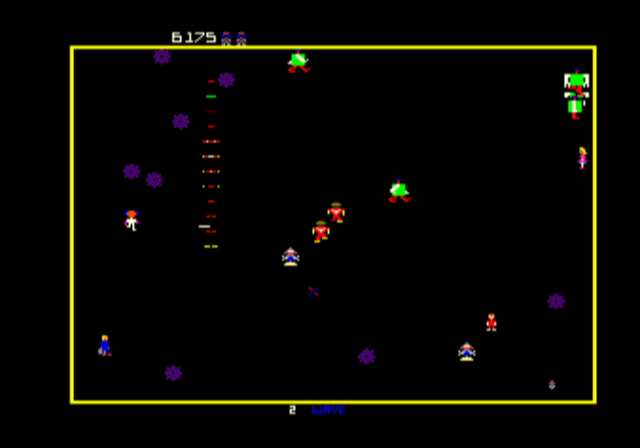 Midway Arcade Treasures (GameCube) screenshot: Robotron 2048