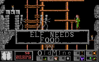 Screenshot of Elf (Amiga, 1988) - MobyGames