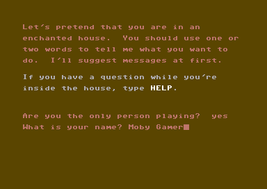 Nellan is Thirsty (Commodore 64) screenshot: Introduction