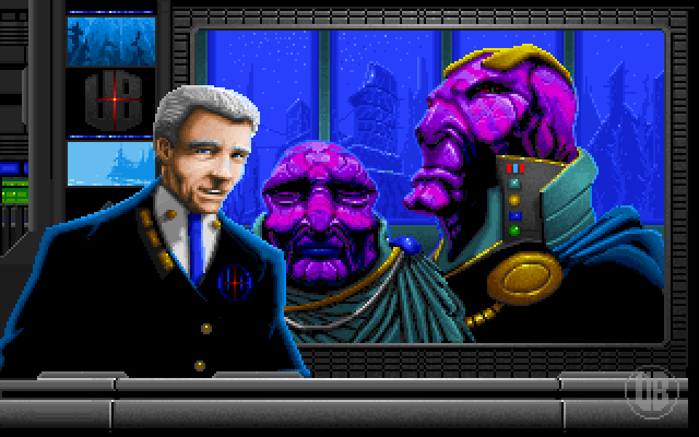 Zephyr (DOS) screenshot: Level 3 planet ruler, interview