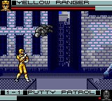 Mighty Morphin Power Rangers (Game Gear) screenshot: Fighting regular enemies