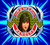Mighty Morphin Power Rangers (Game Gear) screenshot: Wow, real face!