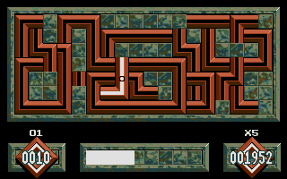 Loopz (Atari ST) screenshot: Nowhere further to go