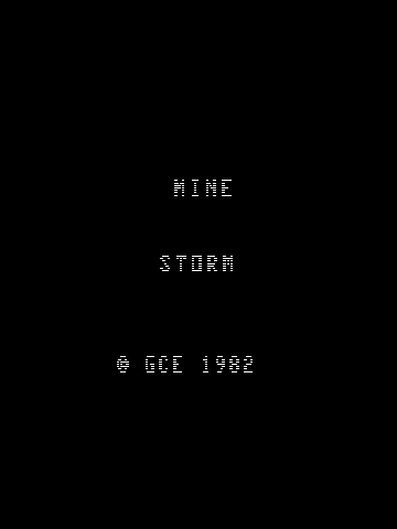Mine Storm (Vectrex) screenshot: Mine Storm