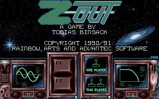 Z-Out (Atari ST) screenshot: Legal bit