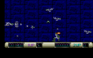 Z-Out (Atari ST) screenshot: Action aplenty here