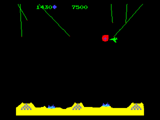 Arcade's Greatest Hits: The Atari Collection 1 (PlayStation) screenshot: Plane