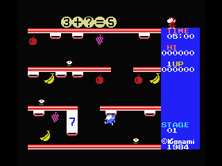 Monkey Academy (MSX) screenshot: Solve it!