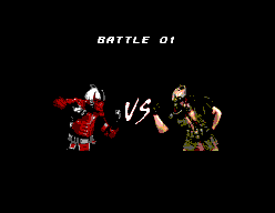 Mortal Kombat 3 (SEGA Master System) screenshot: VS screen.