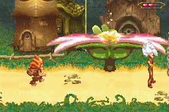 Arthur and the Invisibles: The Game (Game Boy Advance) screenshot: End of the stage