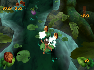 Disney's Tarzan (PlayStation) screenshot: Bonus level