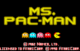 Ms. Pac-Man (Lynx) screenshot: Splash screen