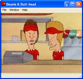 MTV's Beavis and Butt-Head in Virtual Stupidity (Windows) screenshot: The introductory animated cutscene