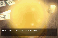 Nancy Drew: Message in a Haunted Mansion (Game Boy Advance) screenshot: Cut Scene - Ooo shiny ball