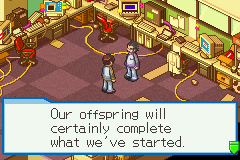 Mega Man Battle Network 5: Team Protoman (Game Boy Advance) screenshot: I love Japanese to English translations