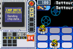 Mega Man Battle Network 5: Team Protoman (Game Boy Advance) screenshot: Tutorial time!