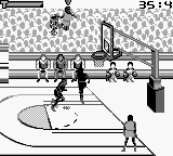 NBA Jam (Game Boy) screenshot: Serious hang time