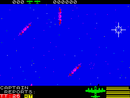Night Gunner (ZX Spectrum) screenshot: In combat