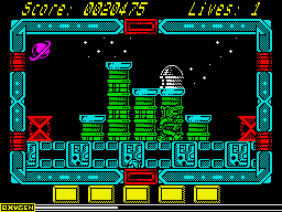 NorthStar (ZX Spectrum) screenshot: Dead