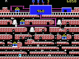 Oil's Well (MSX) screenshot: The mazes become progressively more complicated