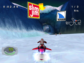 Screenshot of Jet Moto 3 (PlayStation, 1999) - MobyGames