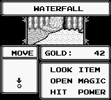 Sword of Hope II (Game Boy) screenshot: Exploring the area