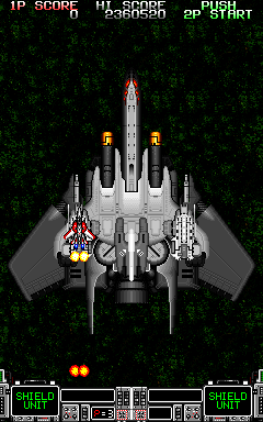 Screenshot of Strike Gunner S.T.G. (Arcade, 1991) - MobyGames