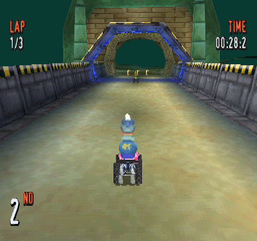 ATV Racers (PlayStation) screenshot: Atlantis 1? Can't remember.