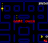 Screenshot of Pac-Man (Game Gear, 1980) - MobyGames