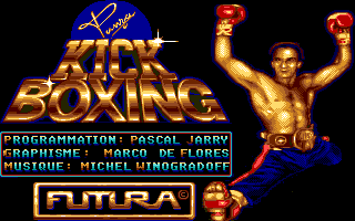 Panza Kick Boxing (Atari ST) screenshot: Title