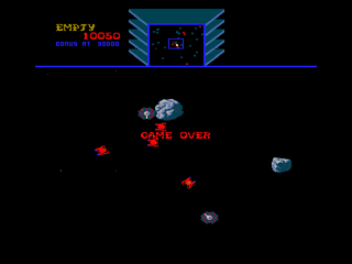 Williams Arcade Classics (PlayStation) screenshot: Sinistar game over