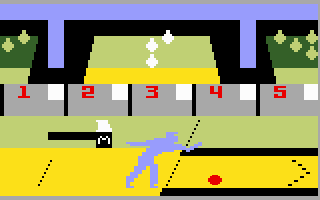 PBA Bowling (Intellivision) screenshot: Bowling!