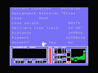 Payload (MSX) screenshot: All freight information you need to know