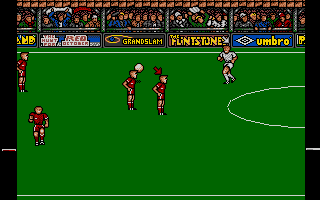 Peter Beardsley's International Football (Amiga) screenshot: Second half