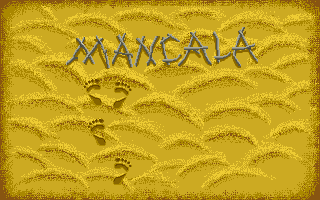 Mancala (Apple IIgs) screenshot: Title screen