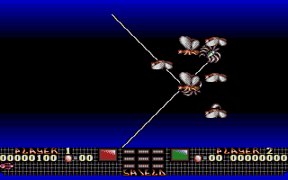 Phobia (Atari ST) screenshot: A classical horizontal shoot 'em up